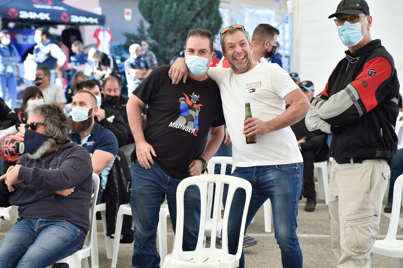 Fotos: Así se ha vivido en Mazarrón el podio de Acosta en el GP de Emilia Romaña