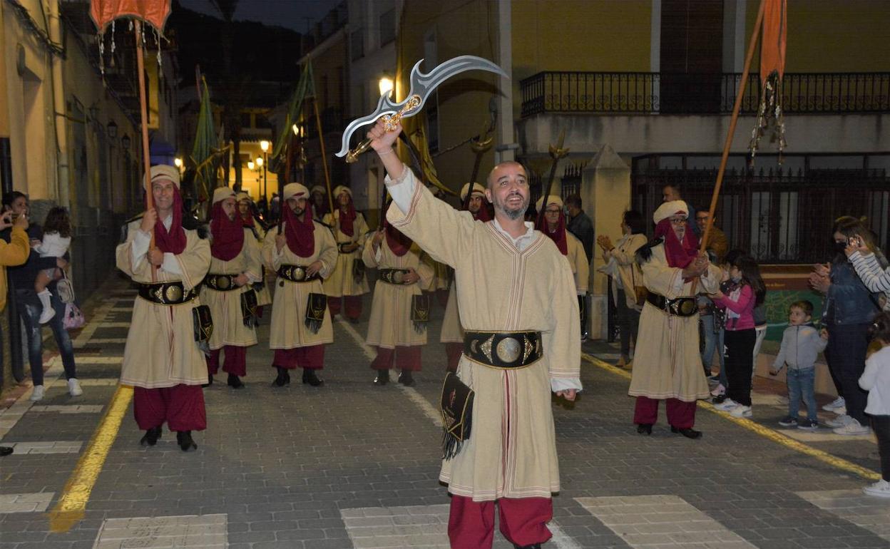 Desfile de Moros y Cristianos, este sábado, en Ojós.