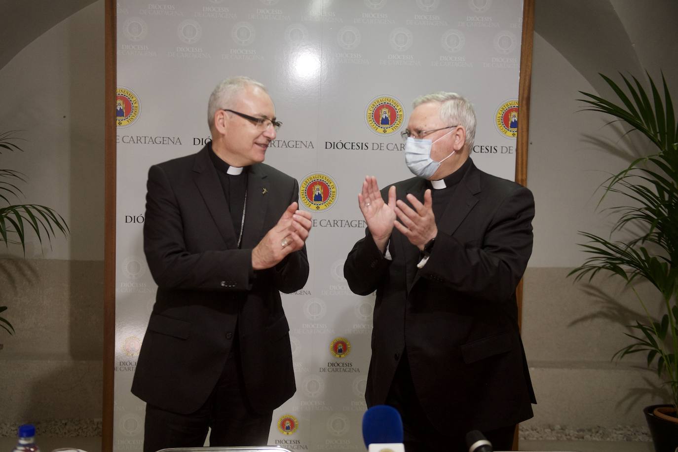 Fotos: El Papa Francisco nombra al obispo auxiliar de Cartagena nuevo prelado de Jaén