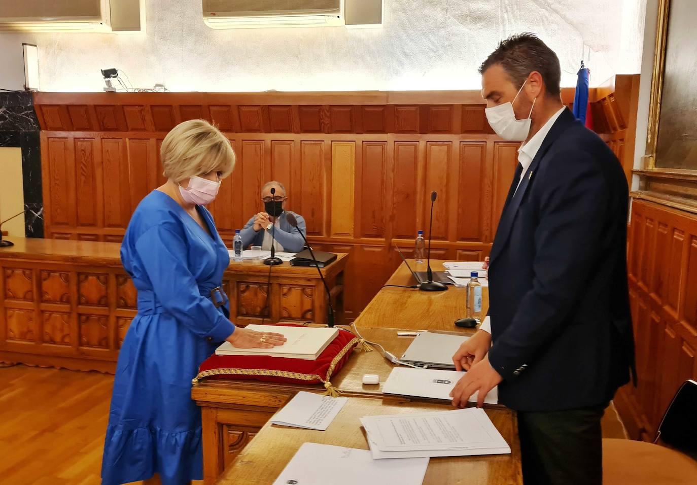 Mari Cruz Pérez toma posesión como nueva concejal del Grupo Municipal Popular 