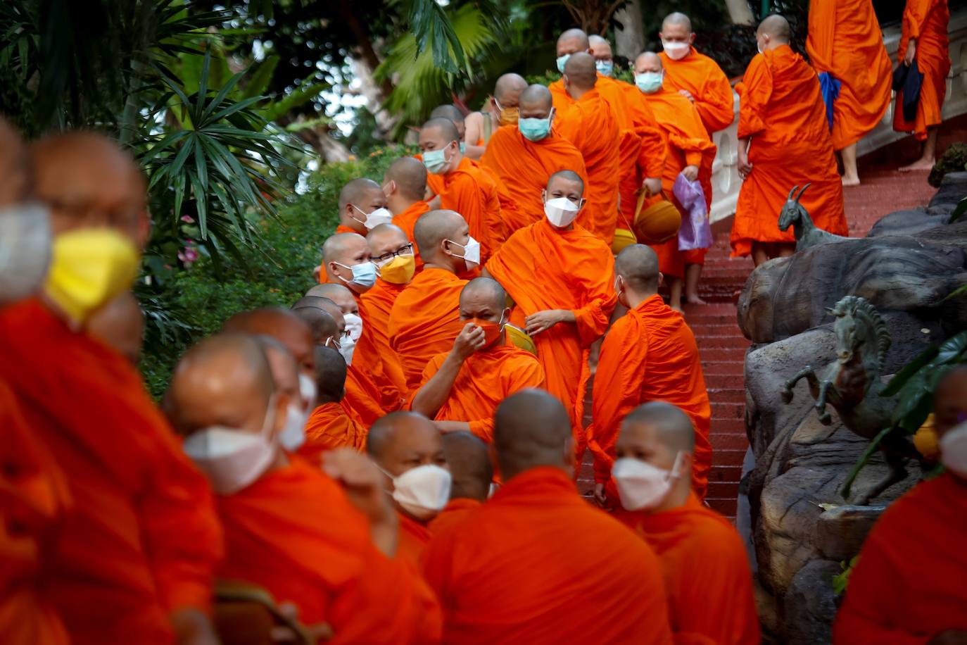 Fotos: El fin de la cuaresma budista