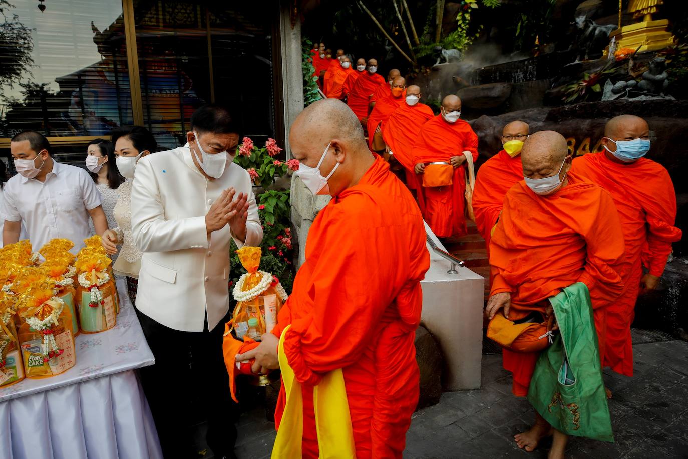 Fotos: El fin de la cuaresma budista