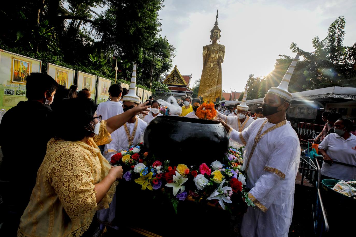 Fotos: El fin de la cuaresma budista