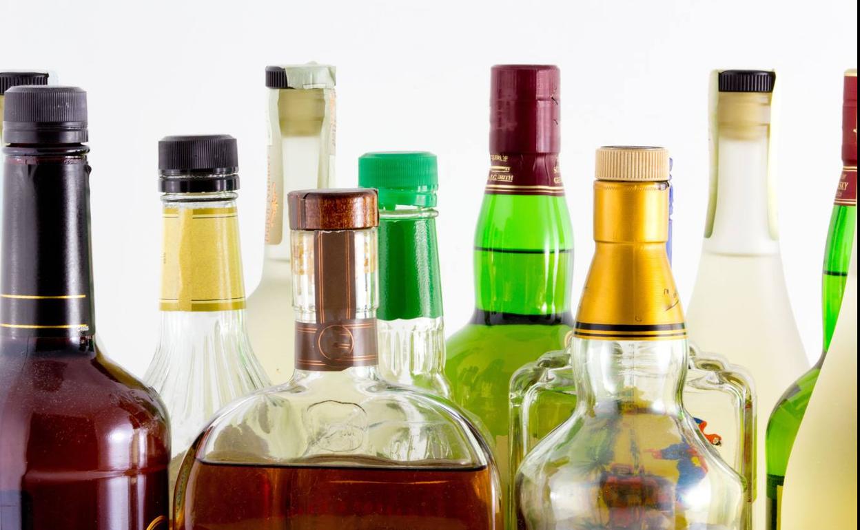 Bebidal alcohólicas en una imagen de archivo. 