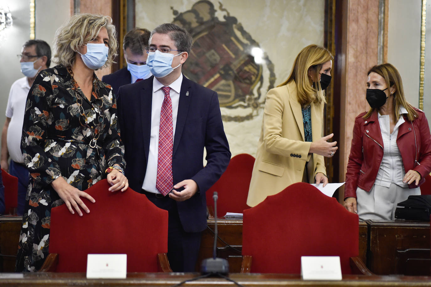 Fotos: El Pleno del Ayuntamiento de Murcia del 28 de octubre de 2021