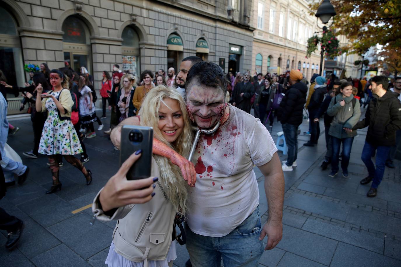 Fotos: Desfile zombie en Belgrado
