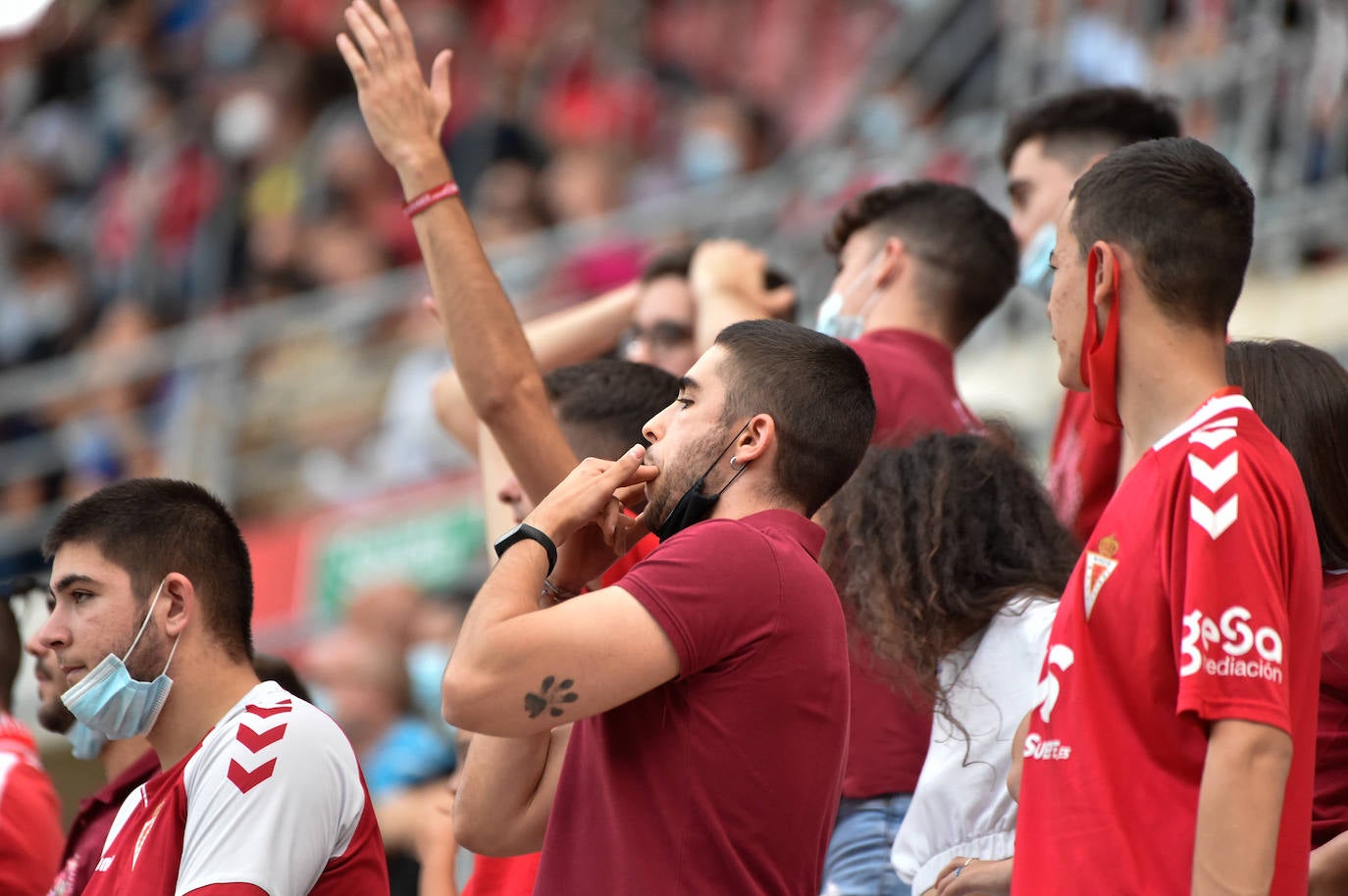 Fotos: El Enrique Roca en el Real Murcia - El Ejido, en imágenes