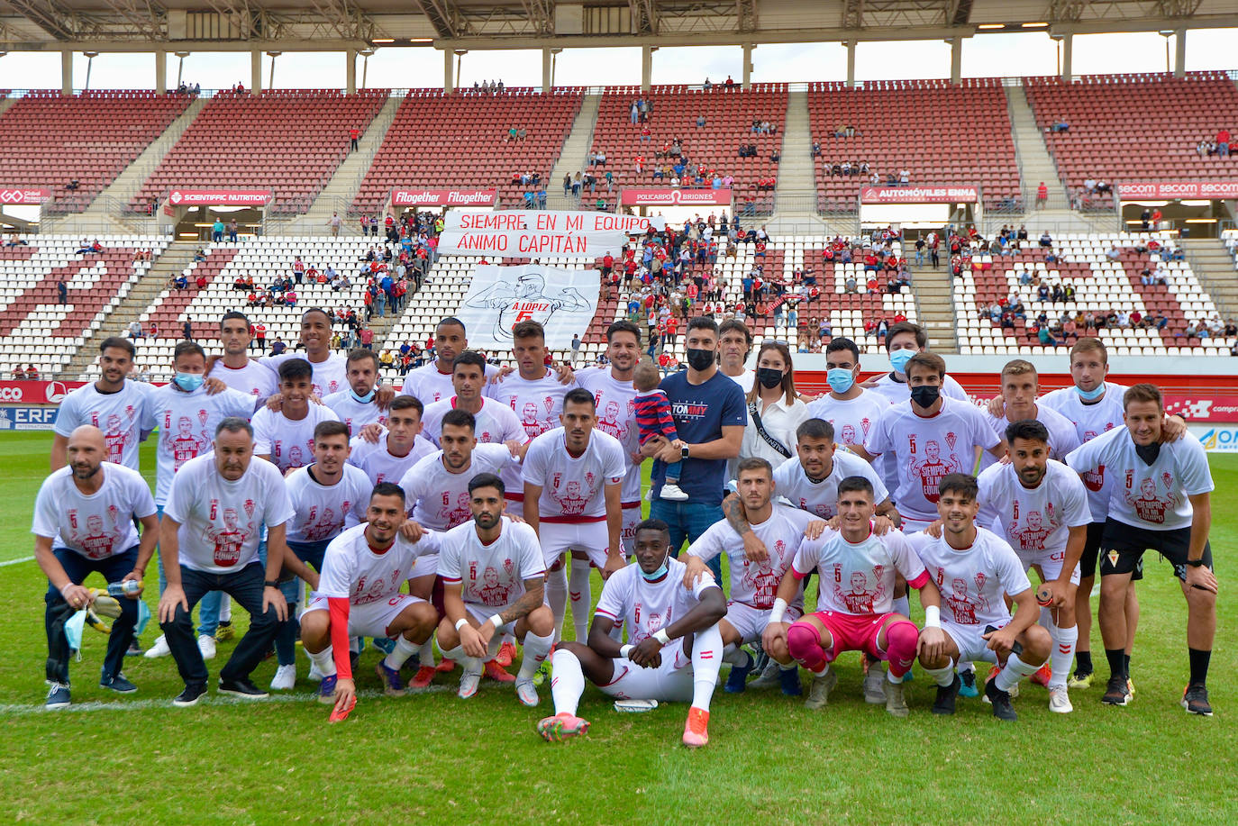 El empate del Real Murcia contra El Ejido, en imágenes