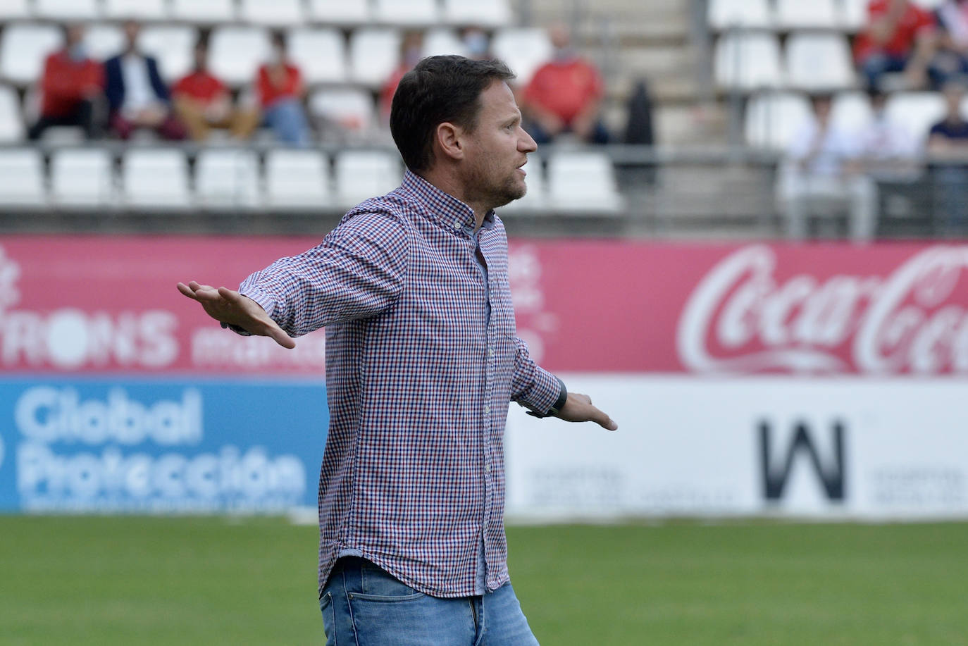 El empate del Real Murcia contra El Ejido, en imágenes