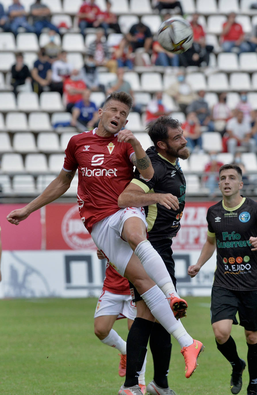 El empate del Real Murcia contra El Ejido, en imágenes