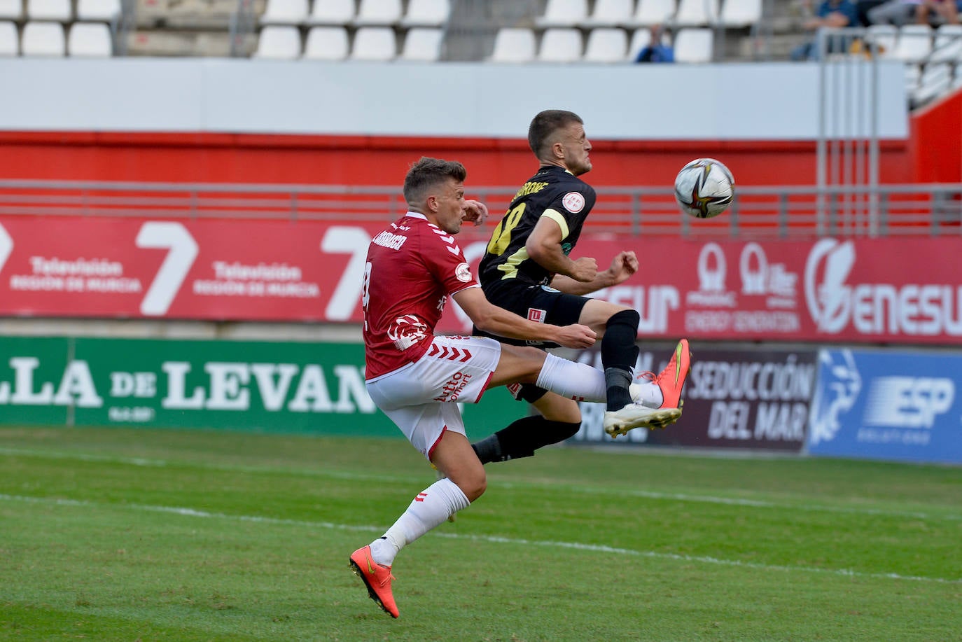 El empate del Real Murcia contra El Ejido, en imágenes