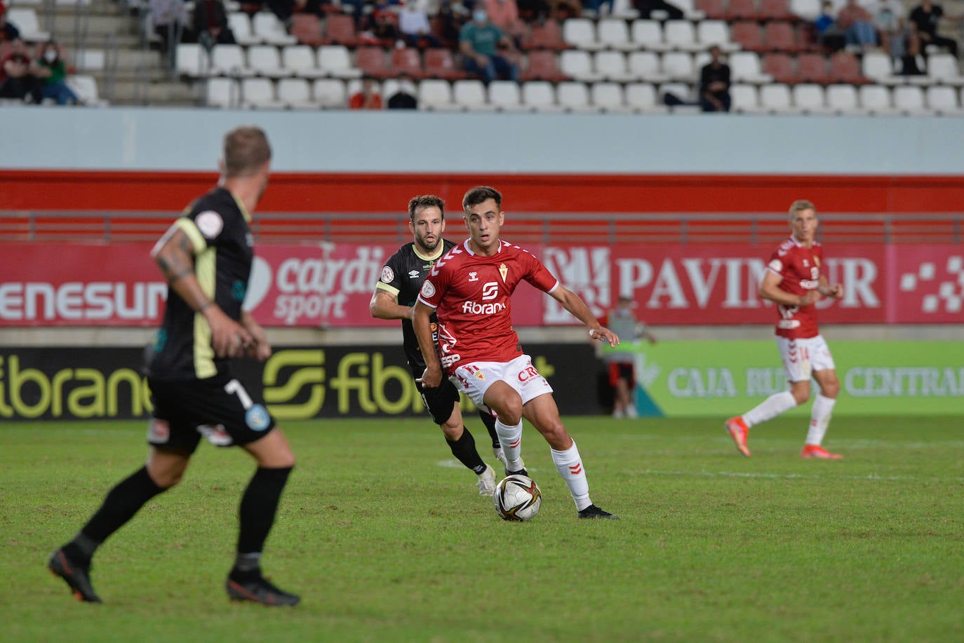 El empate del Real Murcia contra El Ejido, en imágenes