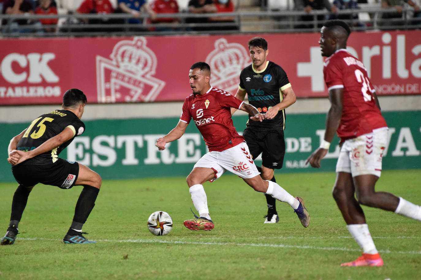 El empate del Real Murcia contra El Ejido, en imágenes