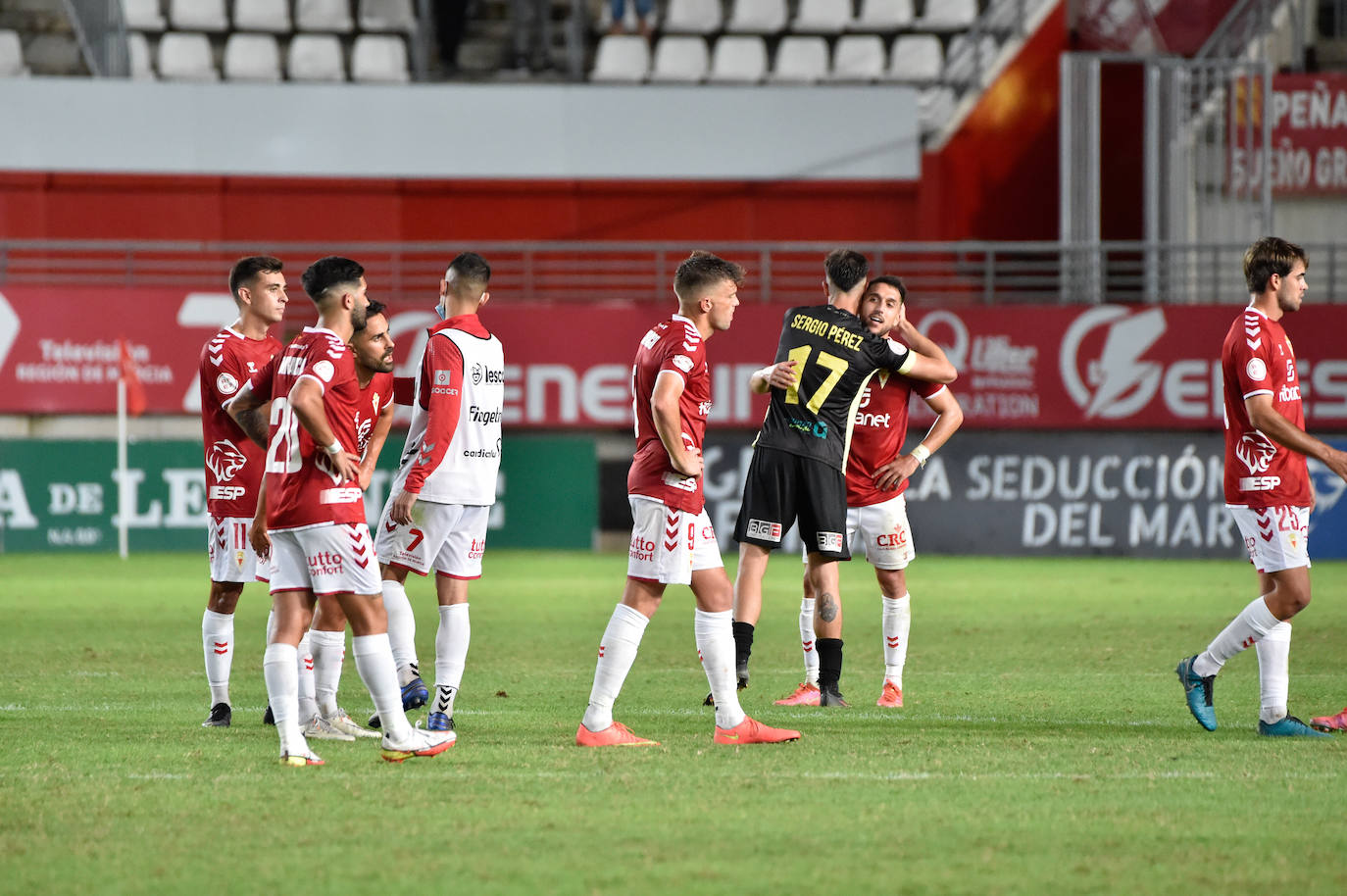 El empate del Real Murcia contra El Ejido, en imágenes