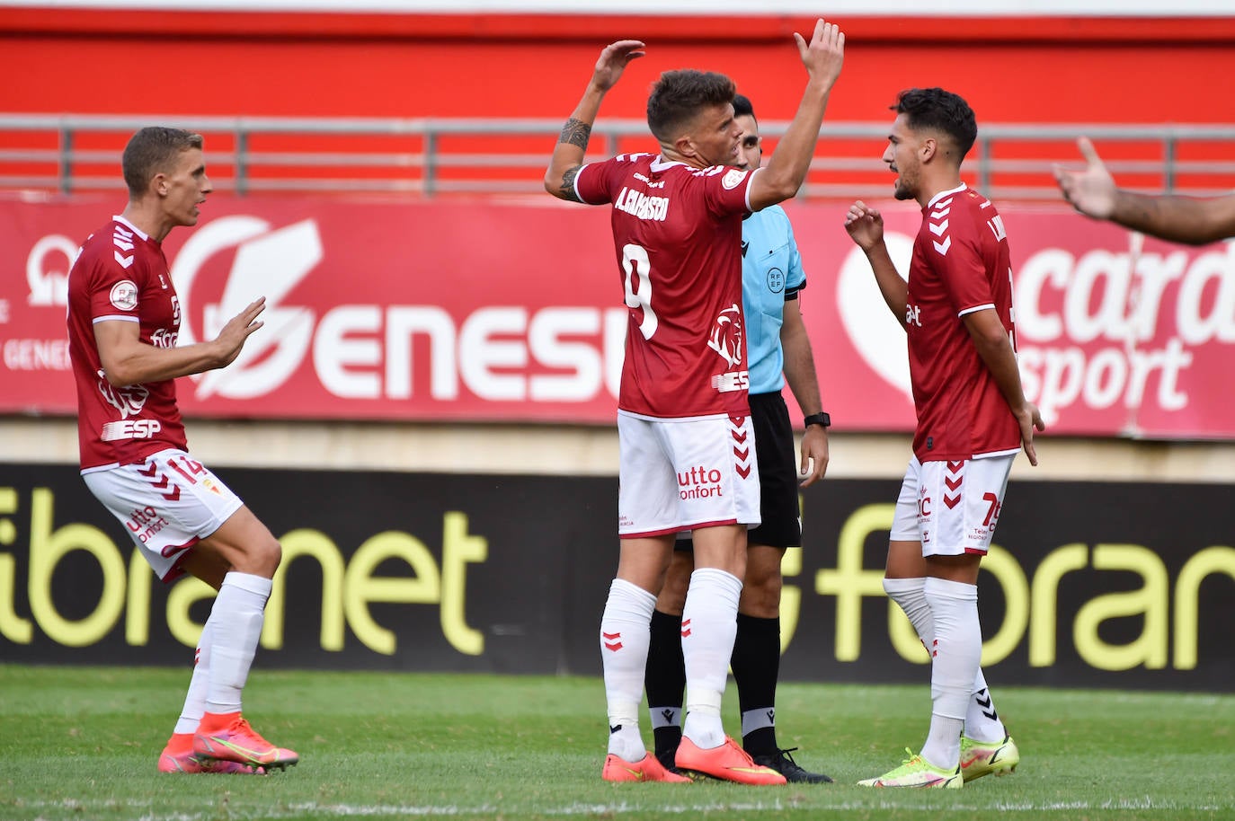 El empate del Real Murcia contra El Ejido, en imágenes