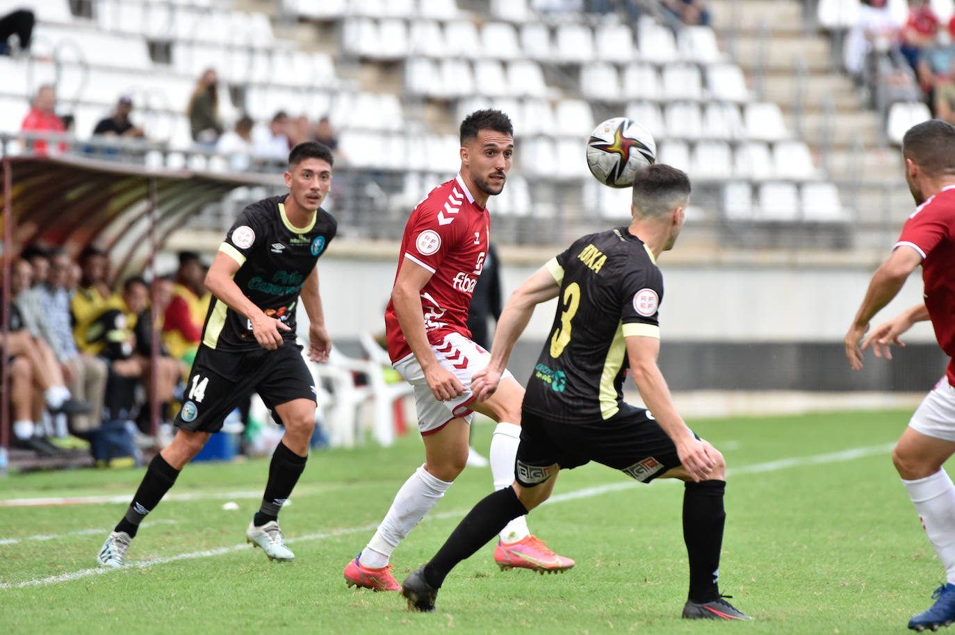 El empate del Real Murcia contra El Ejido, en imágenes