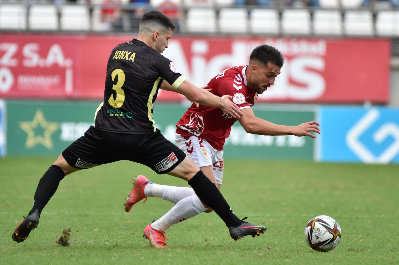 El empate del Real Murcia contra El Ejido, en imágenes