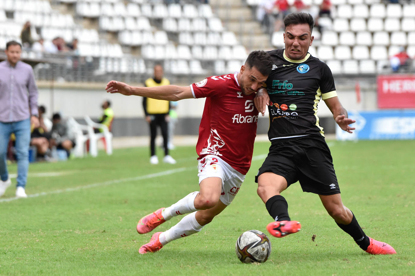 El empate del Real Murcia contra El Ejido, en imágenes