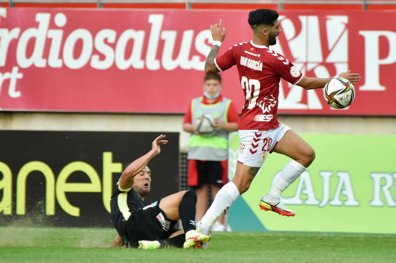 El empate del Real Murcia contra El Ejido, en imágenes