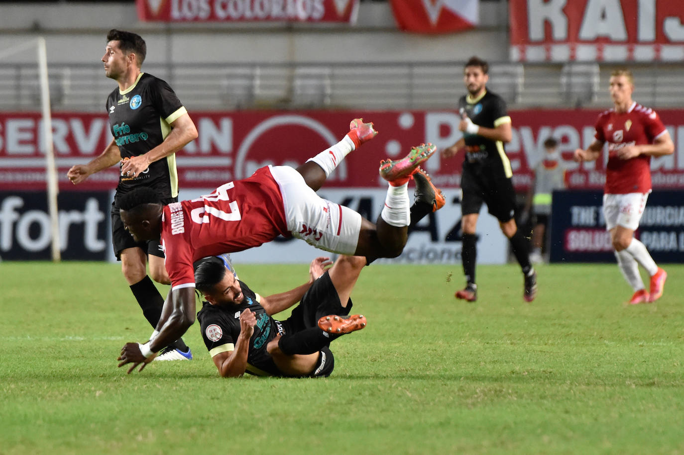 El empate del Real Murcia contra El Ejido, en imágenes