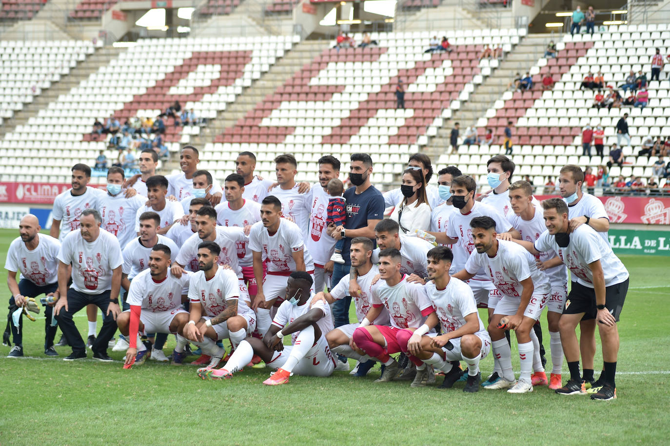 El empate del Real Murcia contra El Ejido, en imágenes