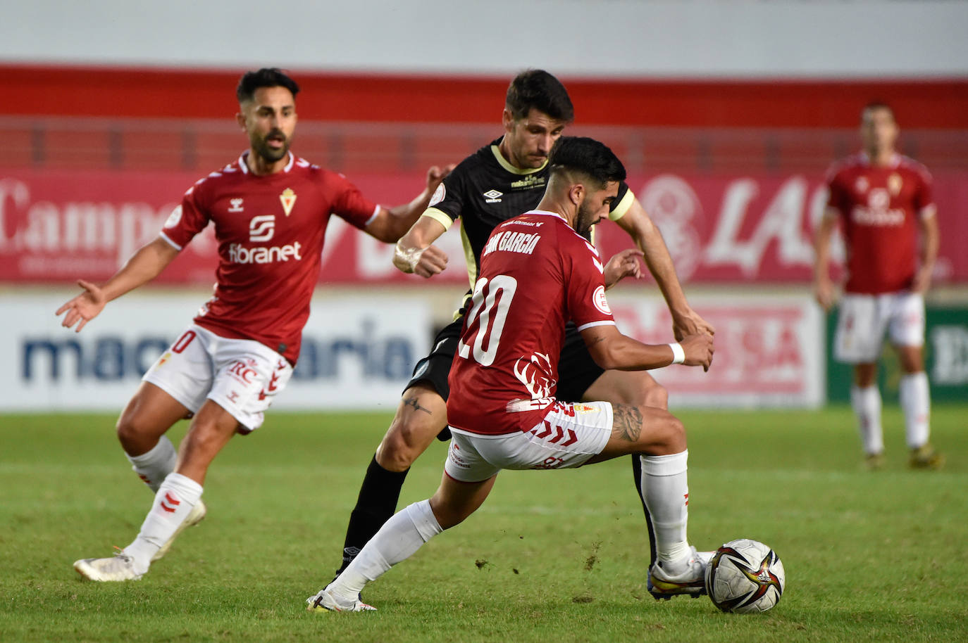 El empate del Real Murcia contra El Ejido, en imágenes