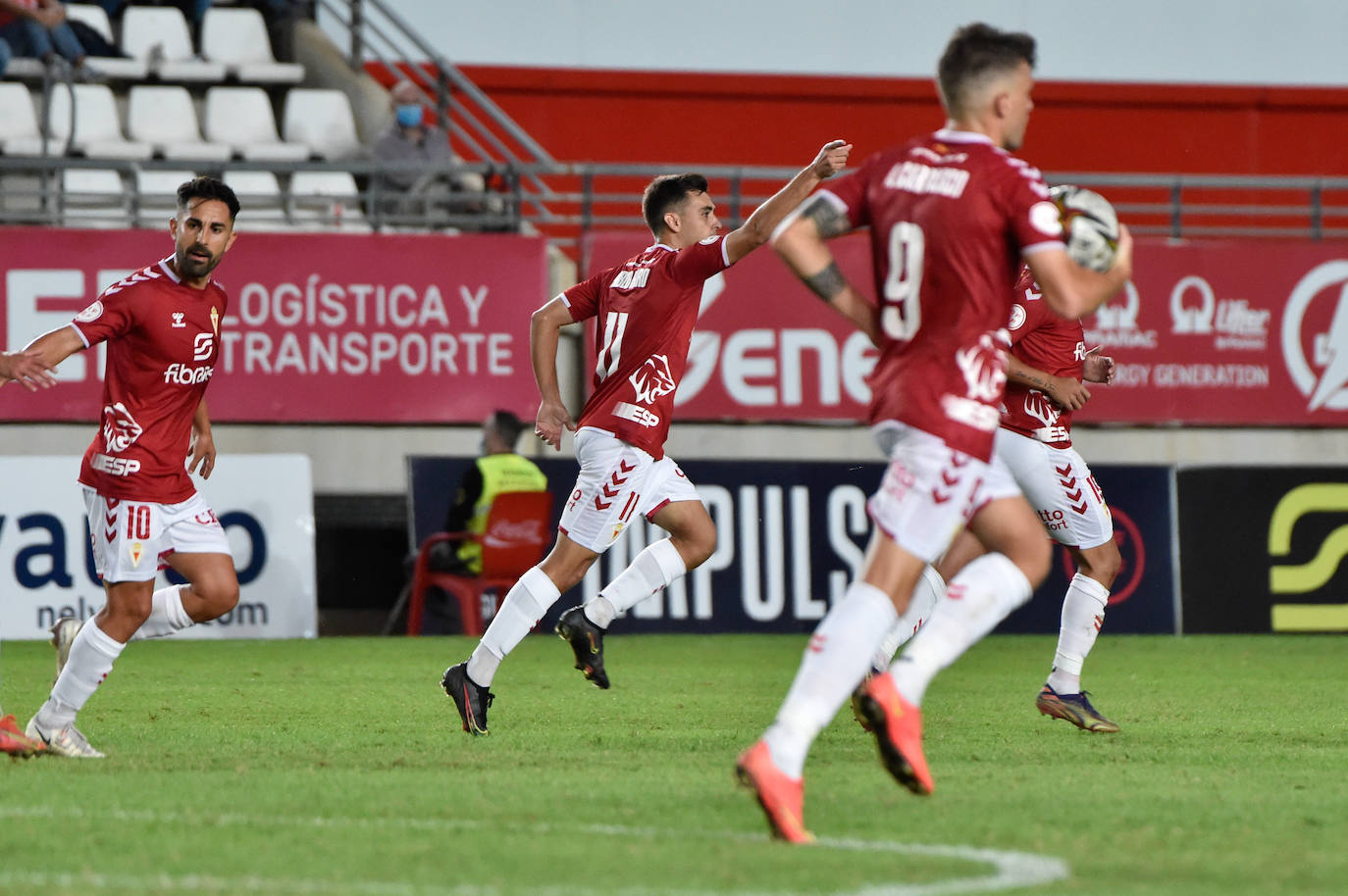 El empate del Real Murcia contra El Ejido, en imágenes