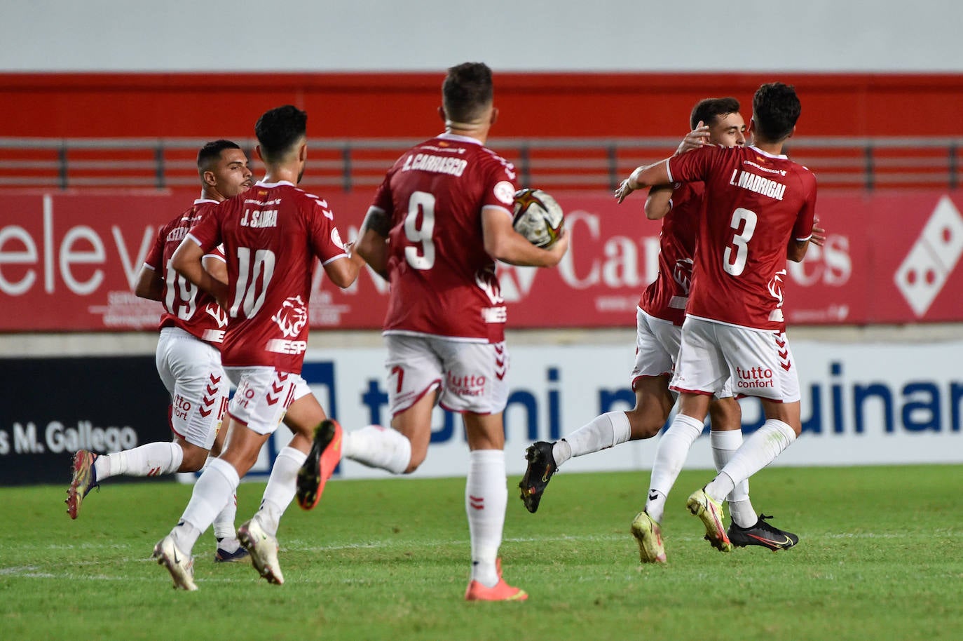 El empate del Real Murcia contra El Ejido, en imágenes