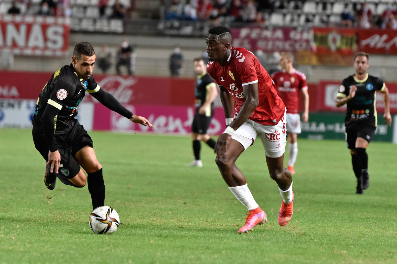 El empate del Real Murcia contra El Ejido, en imágenes