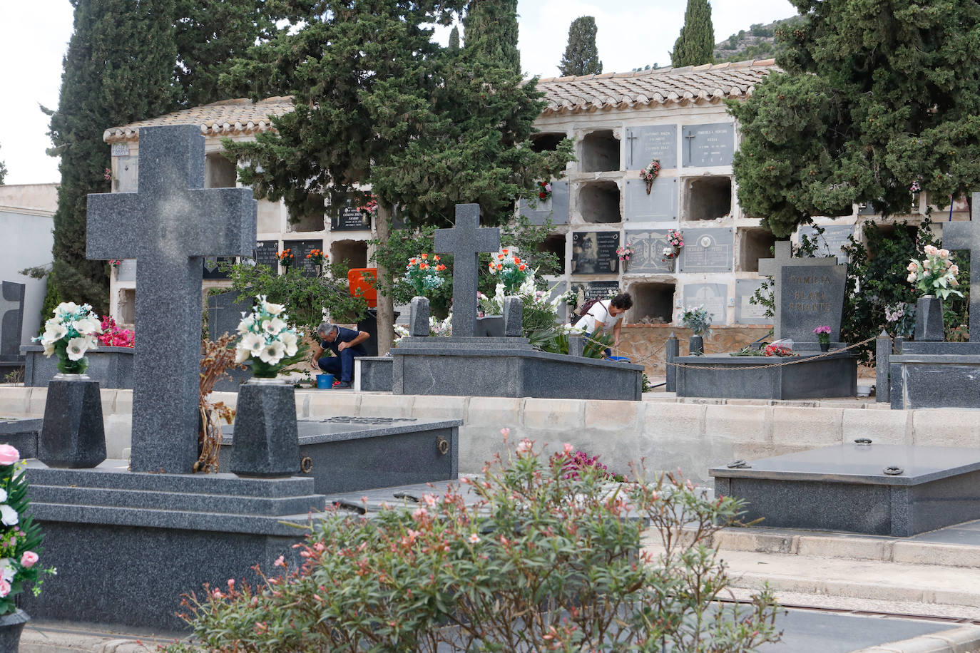 Fotos: Día de Todos los Santos en el cementerio de San Clemente de Lorca
