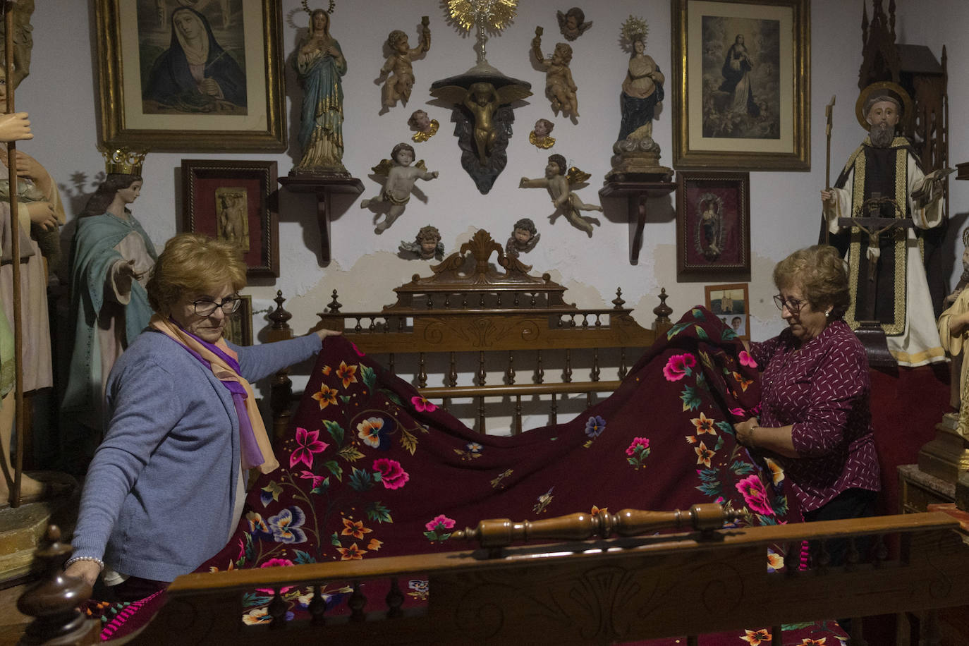 Fotos: En la huerta de Murcia perdura la tradición de adecentar las alcobas en el Día de Todos los Santos
