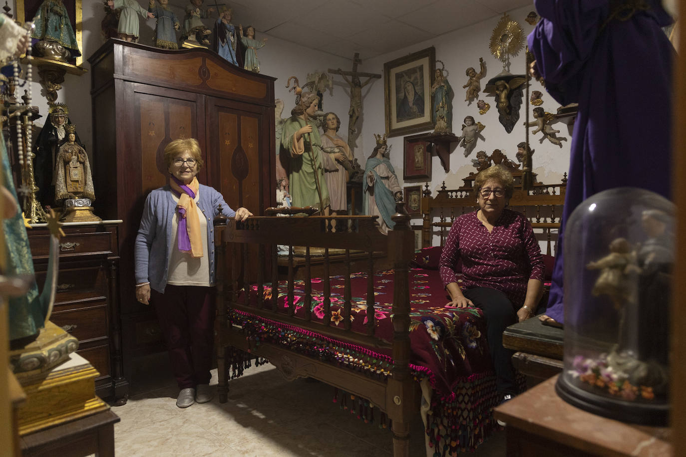 Fotos: En la huerta de Murcia perdura la tradición de adecentar las alcobas en el Día de Todos los Santos