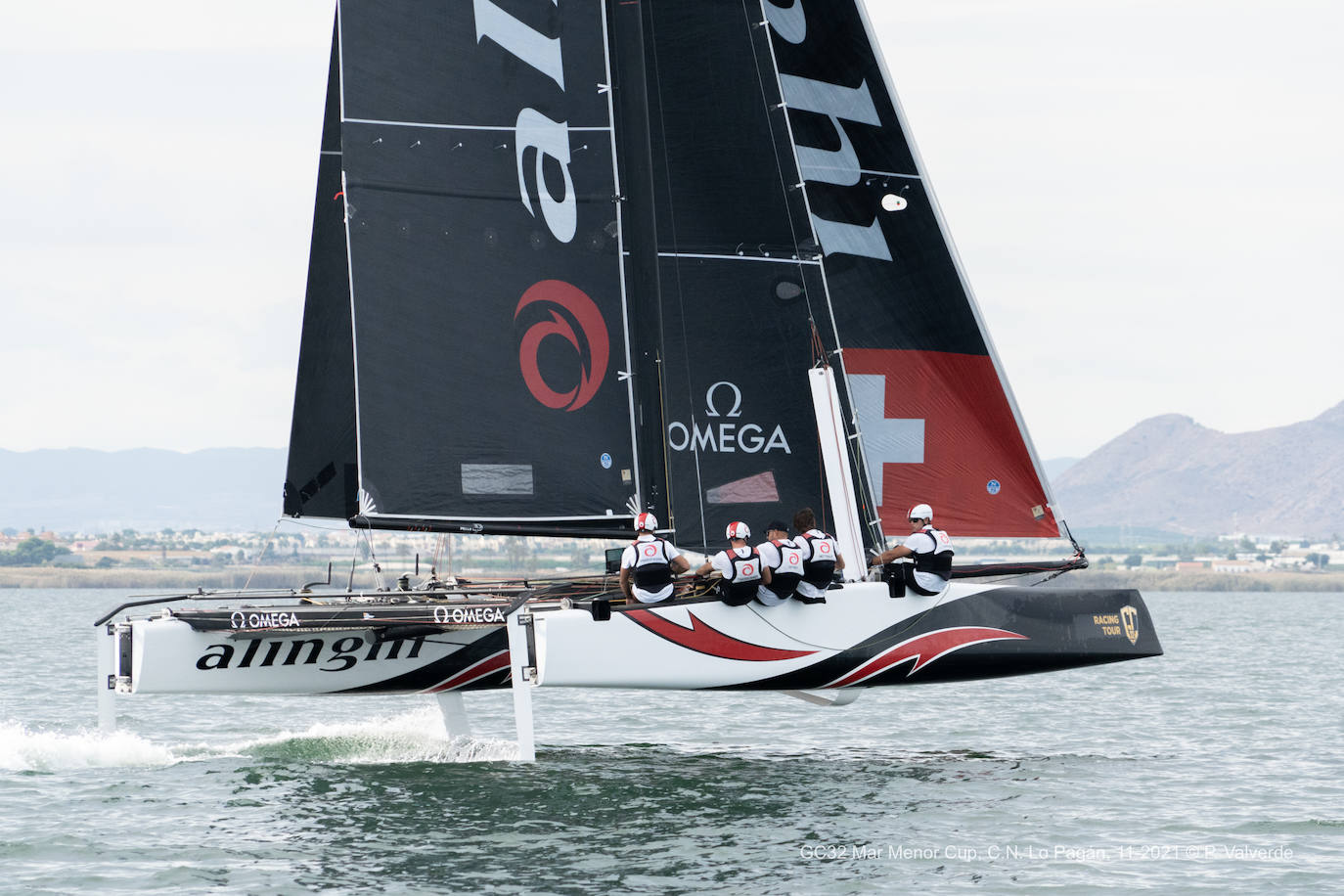 Fotos: Los catamaranes voladores, en marcha en la GC32 Mar Menor Cup