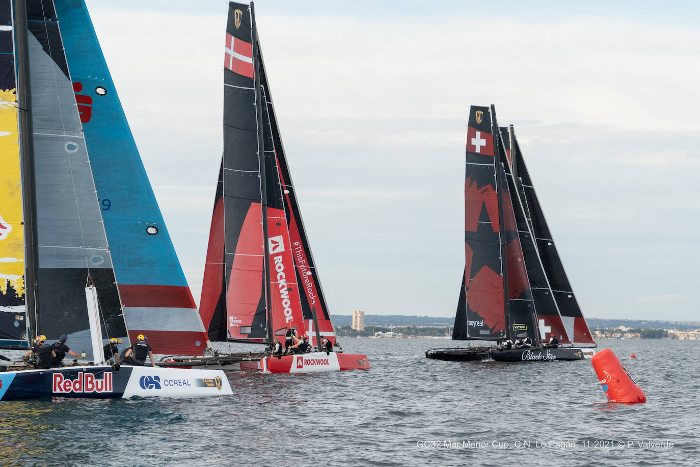 Fotos: Los catamaranes voladores, en marcha en la GC32 Mar Menor Cup
