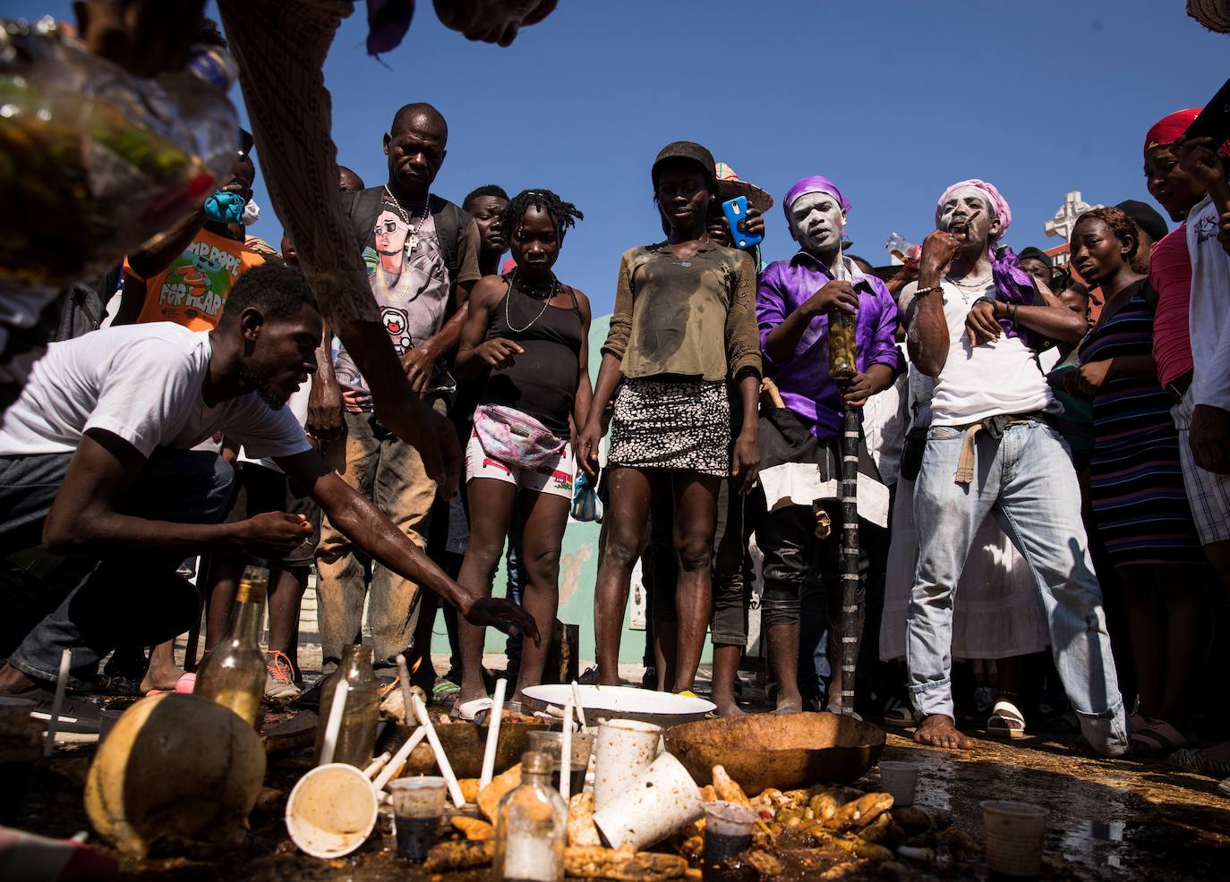 Fotos: Vudú en el cementerio
