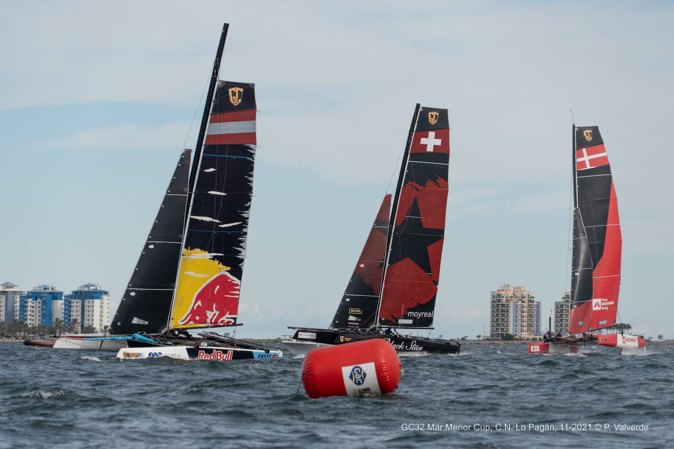 Fotos: El espectáculo de los catamaranes voladores GC32 llega al Mar Menor