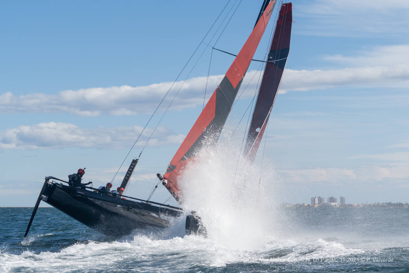 Fotos: El espectáculo de los catamaranes voladores GC32 llega al Mar Menor