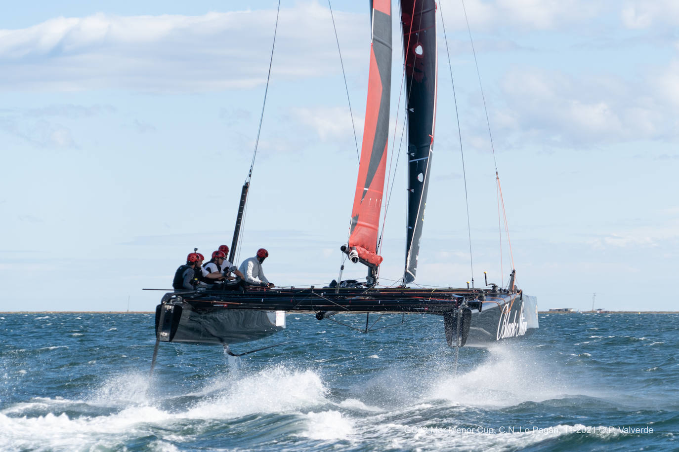 Fotos: El espectáculo de los catamaranes voladores GC32 llega al Mar Menor