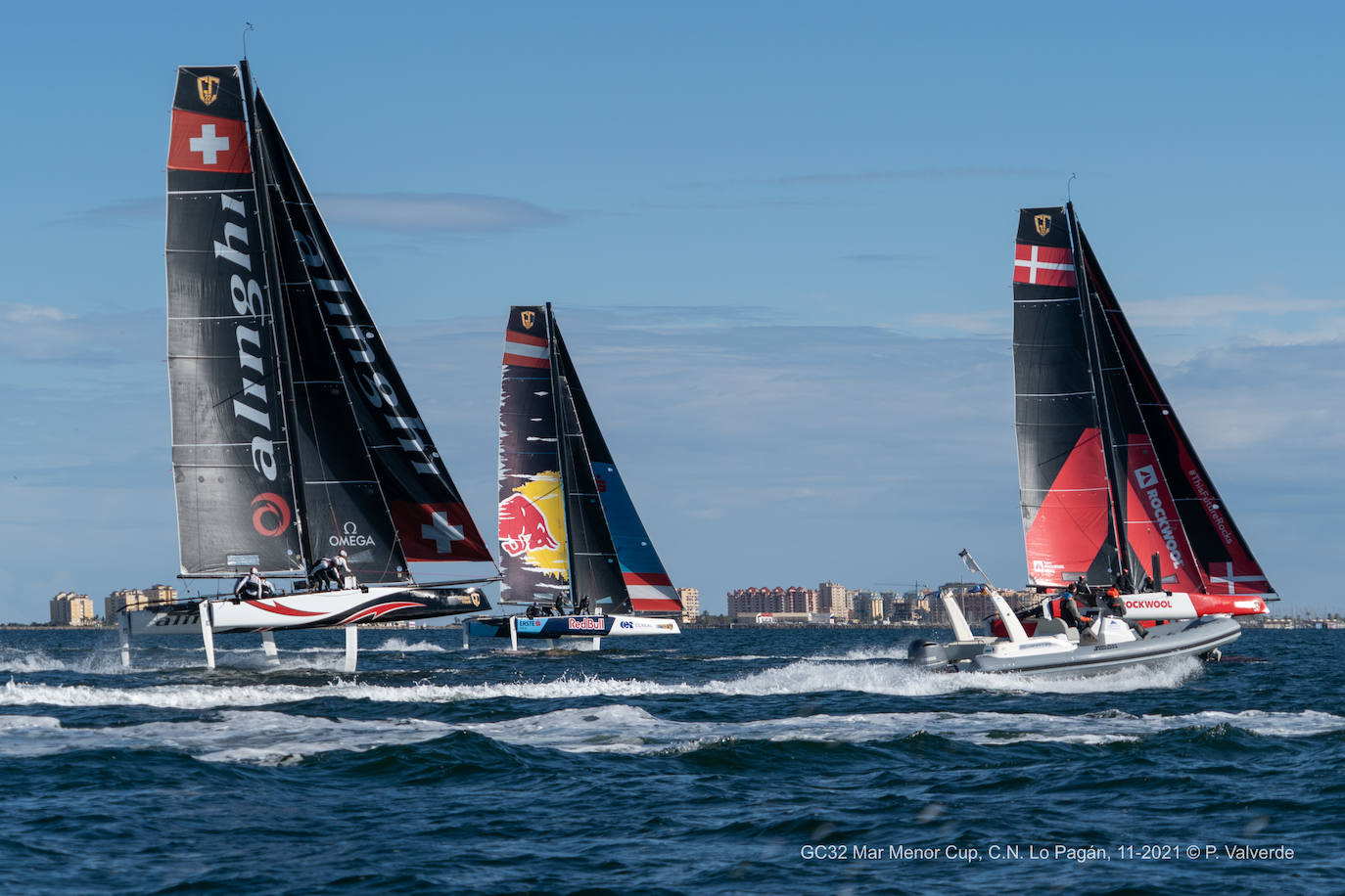 Fotos: Primeras regatas de los catamaranes voladores en la &#039;GC32 Mar Menor Cup&#039;