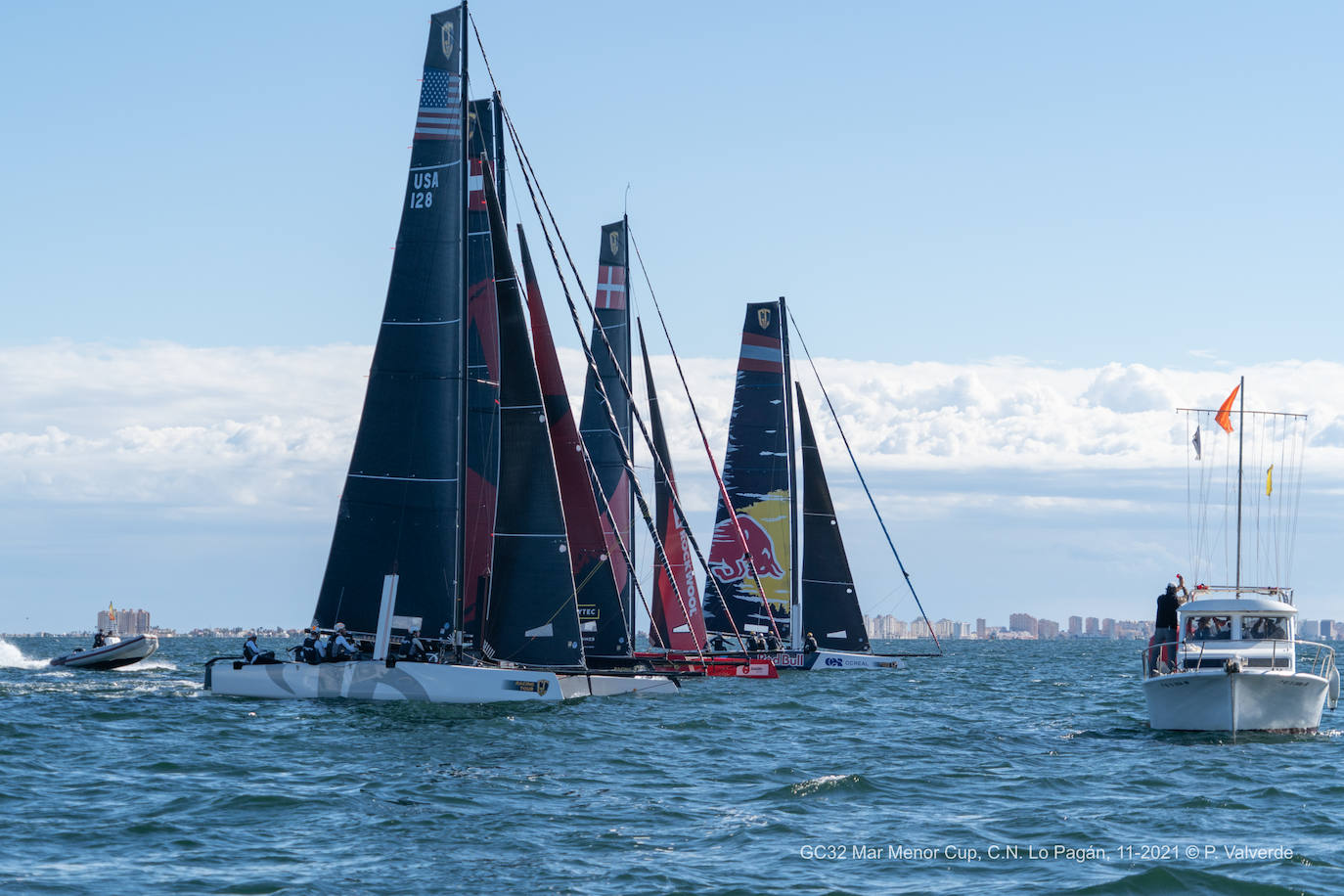 Fotos: Primeras regatas de los catamaranes voladores en la &#039;GC32 Mar Menor Cup&#039;