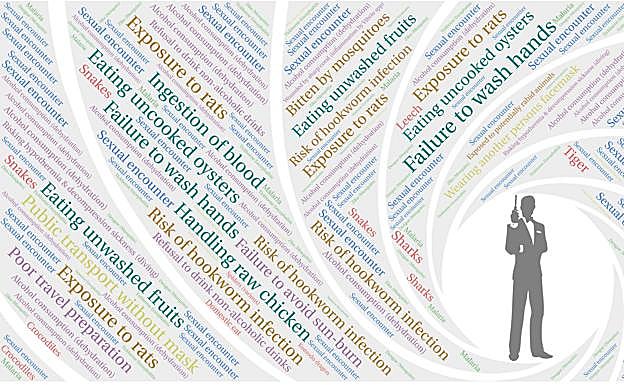 Los microbiólogos alertan: ¡Es un milagro que James Bond siga vivo!