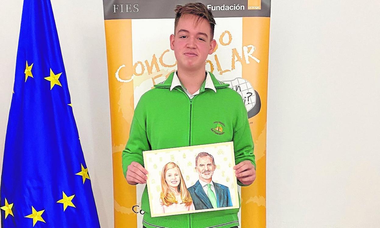 Sáez, ganador del concurso '¿Qué es un rey para ti?' La Verdad