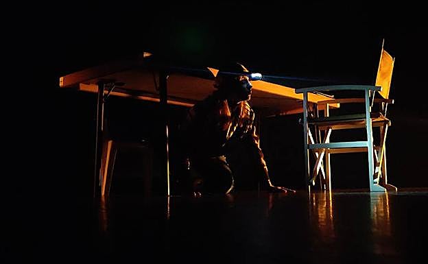 Una imagen del proyecto teatral 'Yukón, la nieve arde'. 