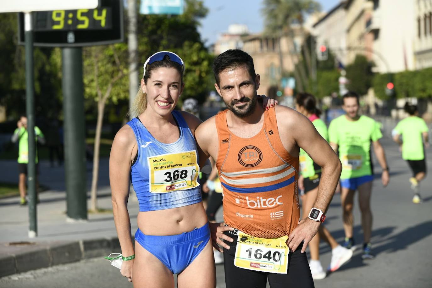 Fotos: La Marea Verde contra el cáncer vuelve a recorrer las calles de Murcia