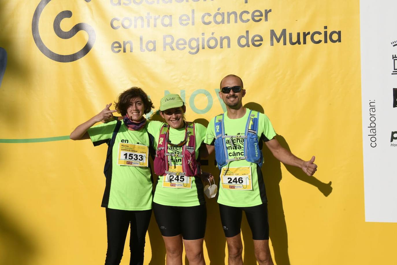 Fotos: La Marea Verde contra el cáncer vuelve a recorrer las calles de Murcia