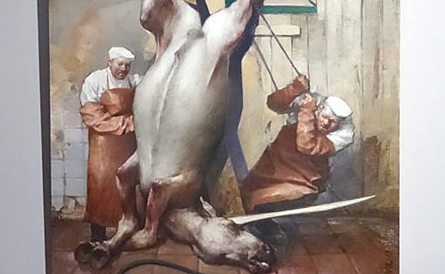 'Identificación', una de las obras que aporta Victor Safonkin.