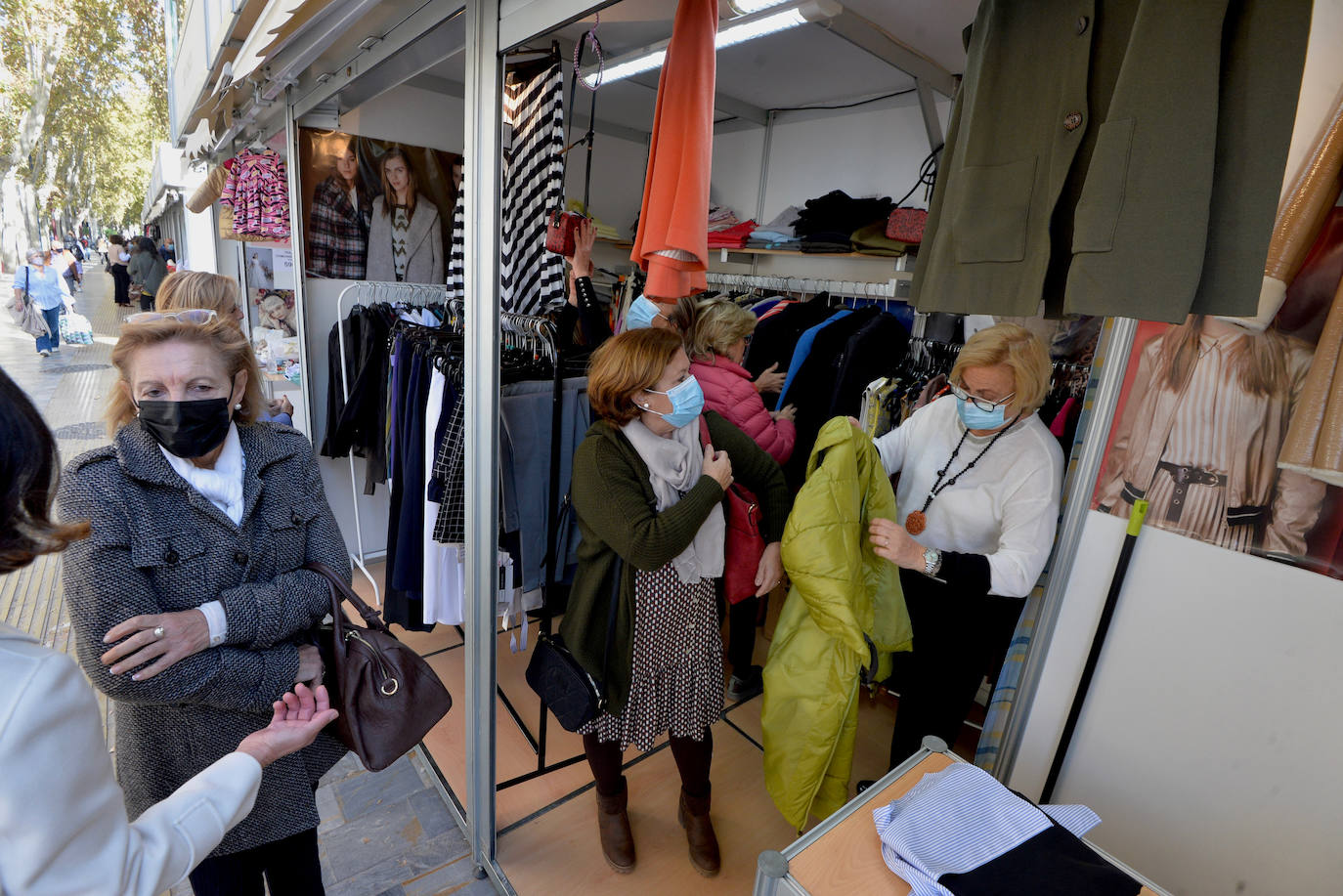 Fotos: Feria del Comercio en la avenida Alfonso X de Murcia