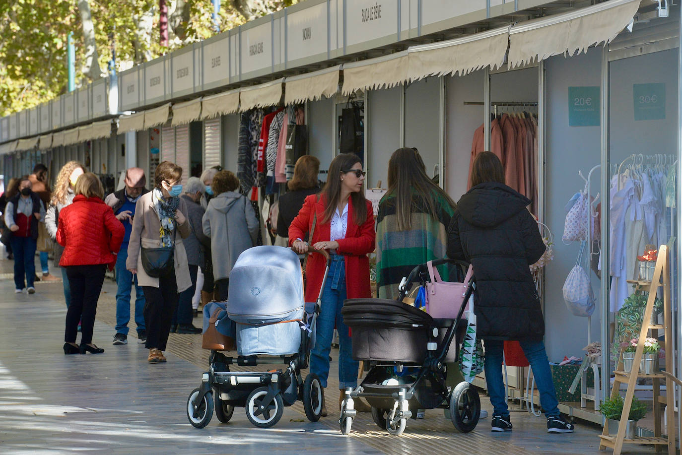 Fotos: Feria del Comercio en la avenida Alfonso X de Murcia