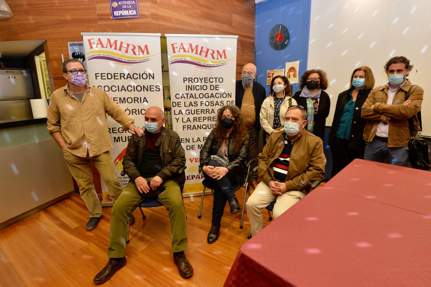 Fotos: La Federación de Asociaciones de Memoria Histórica desarrolla el catálogo de fosas de la Guerra Civil en la Región