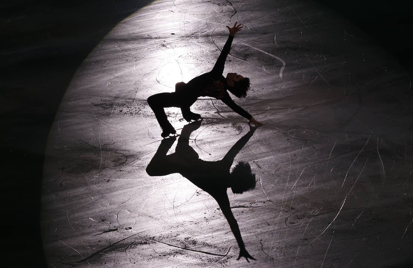 Fotos: Exhibición de patinaje artístico
